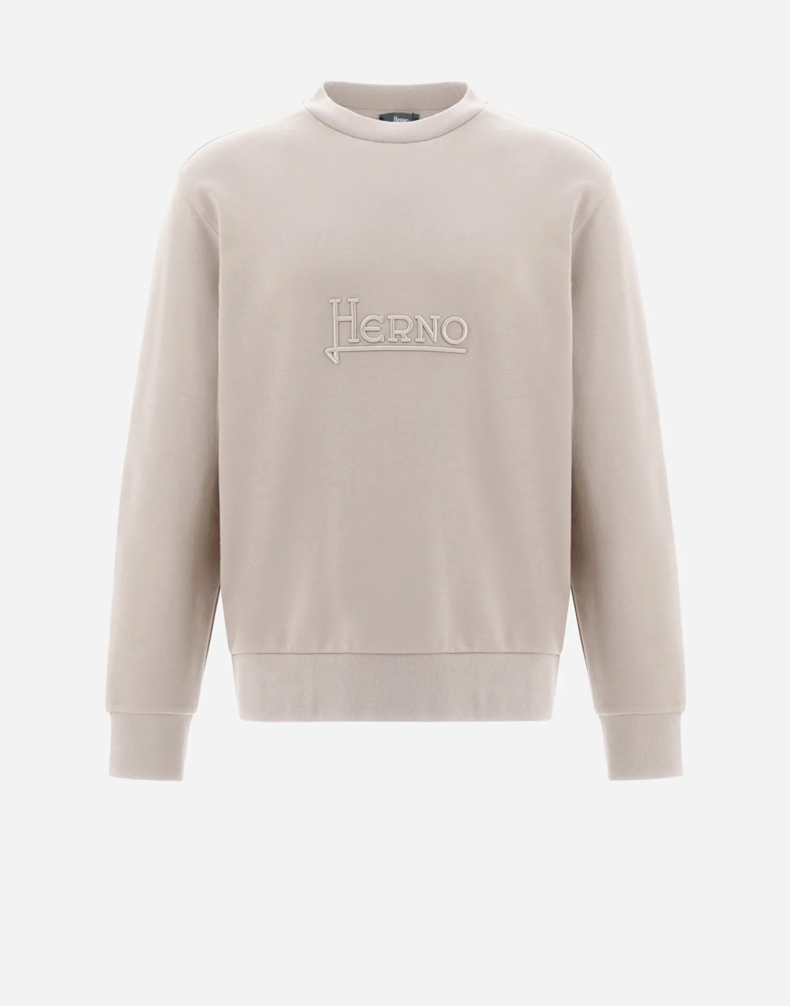 Herno Sweatshirts & Strickjacken-Sweatshirt Aus Cotton Sweater