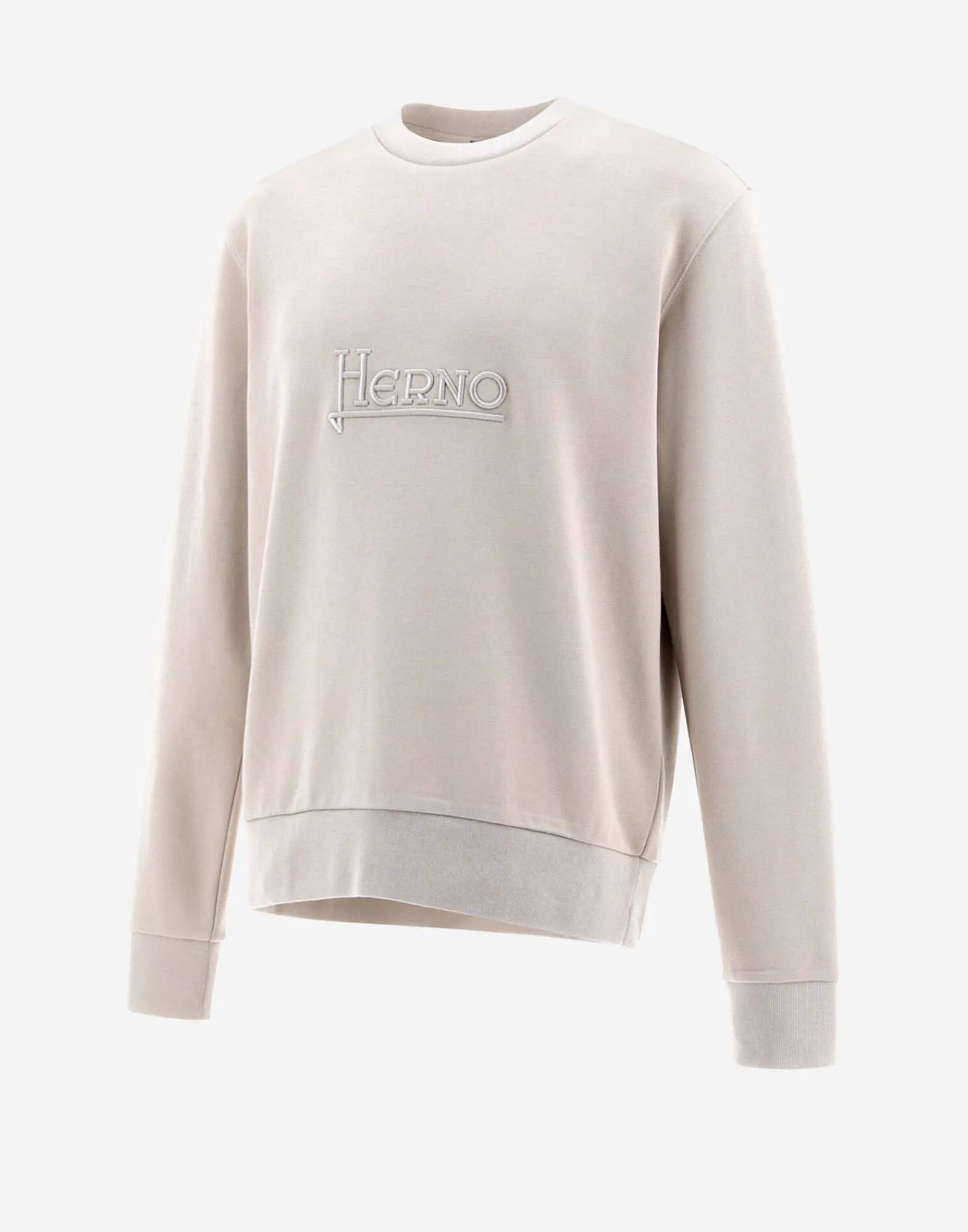 Herno Sweatshirts & Strickjacken-Sweatshirt Aus Cotton Sweater