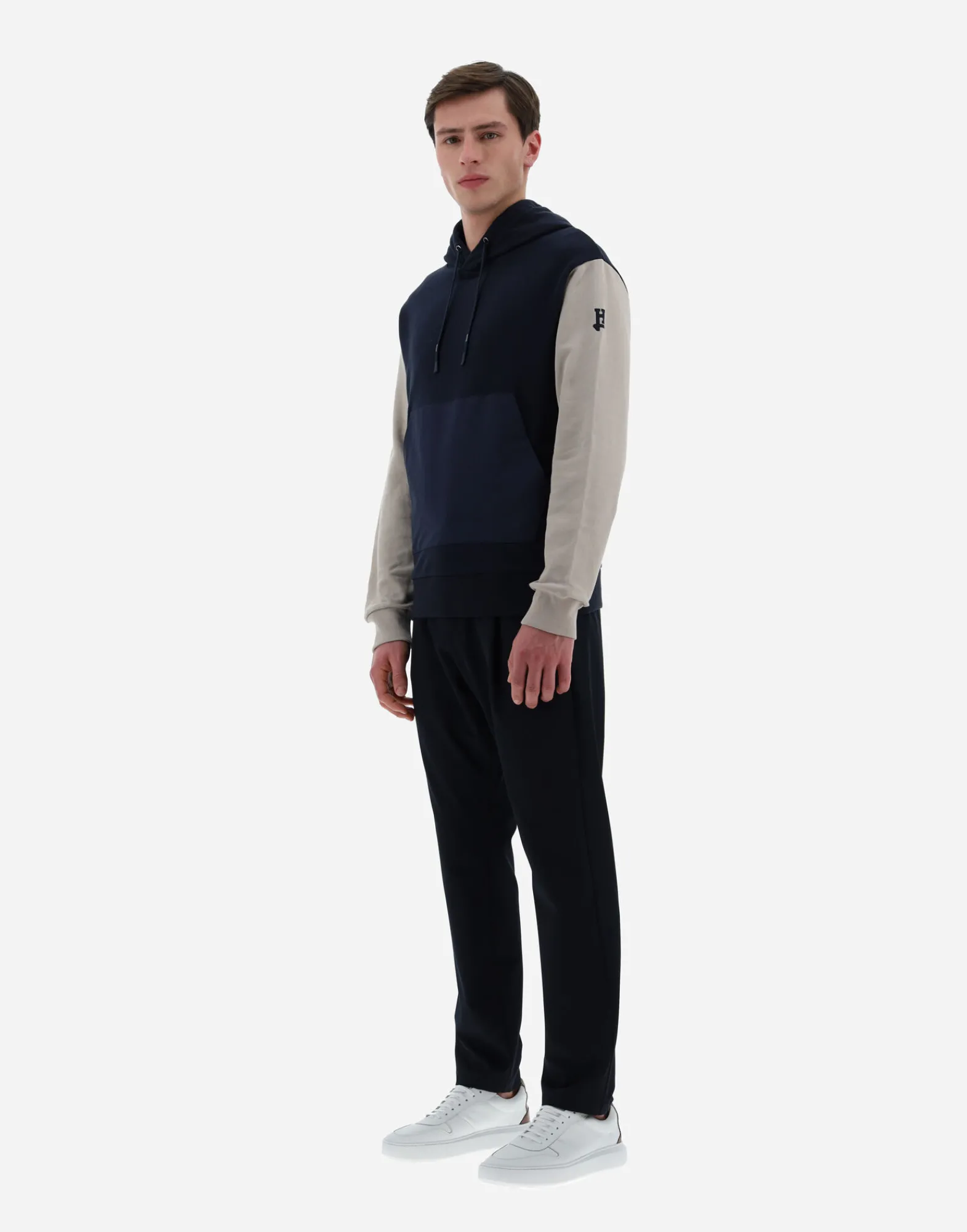 Herno Sweatshirts & Strickjacken-Sweatshirt Aus Cotton Sweater