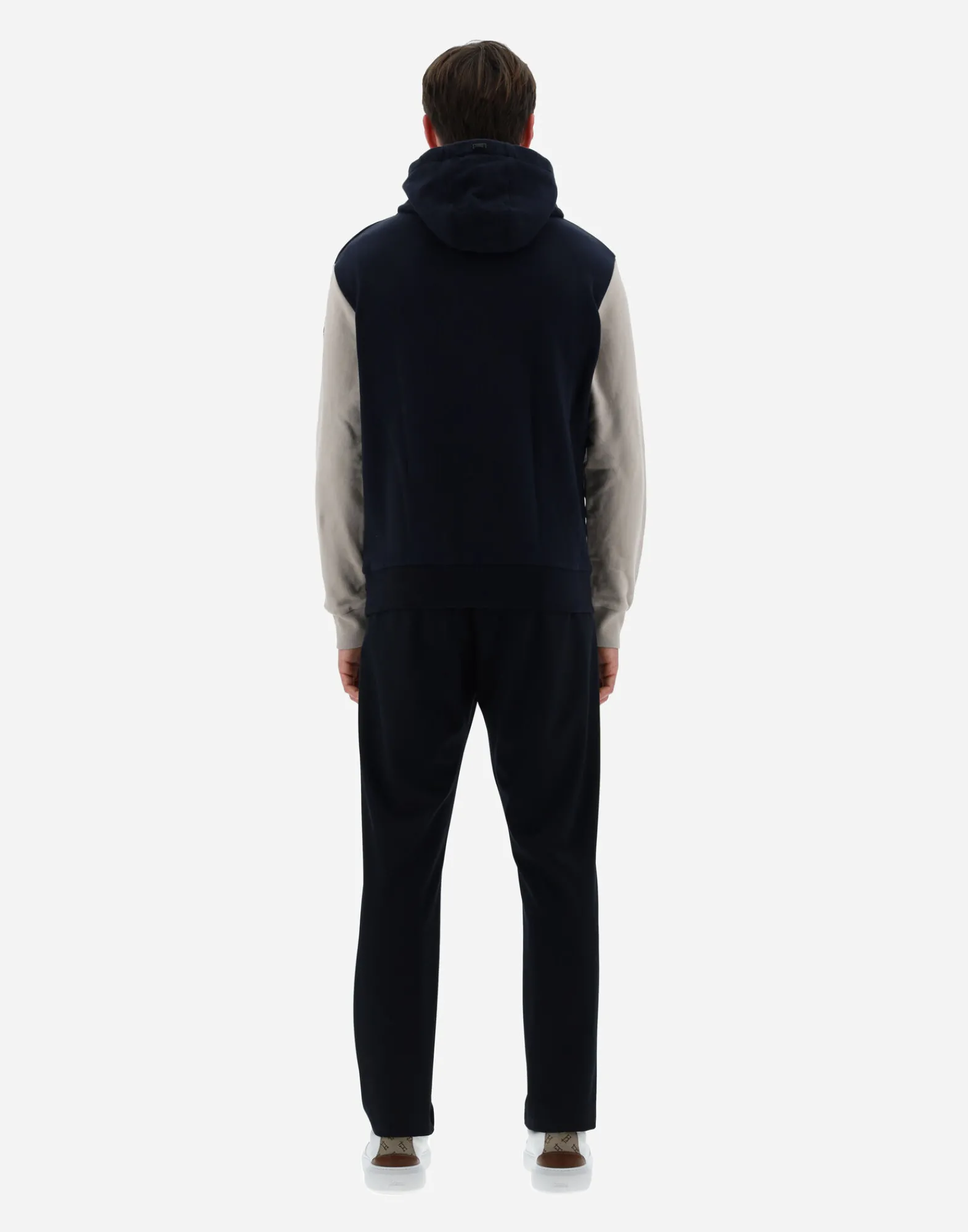 Herno Sweatshirts & Strickjacken-Sweatshirt Aus Cotton Sweater