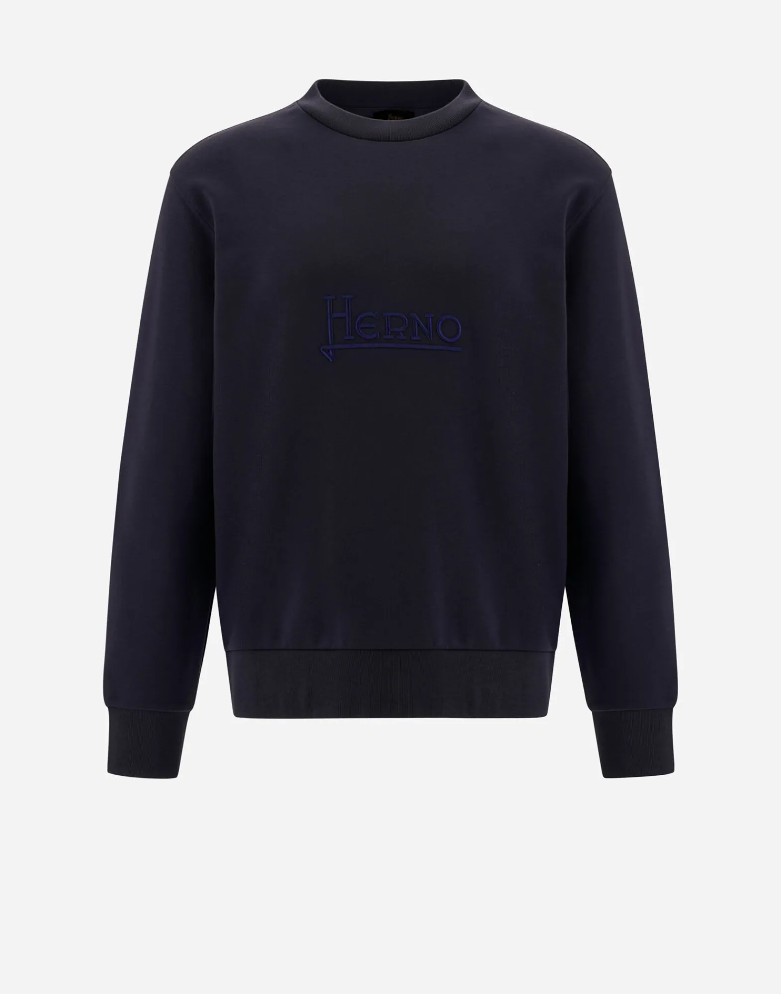 Herno Sweatshirts & Strickjacken-Sweatshirt Aus Cotton Sweater