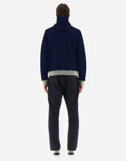 Herno Bomber-Sweatshirt Aus Double Sweater