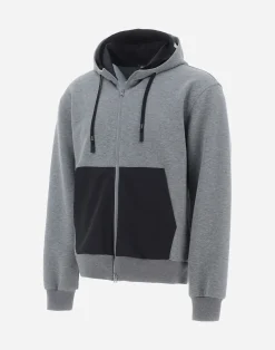 Herno Bomber-Sweatshirt Aus Soft Scuba & Plaster