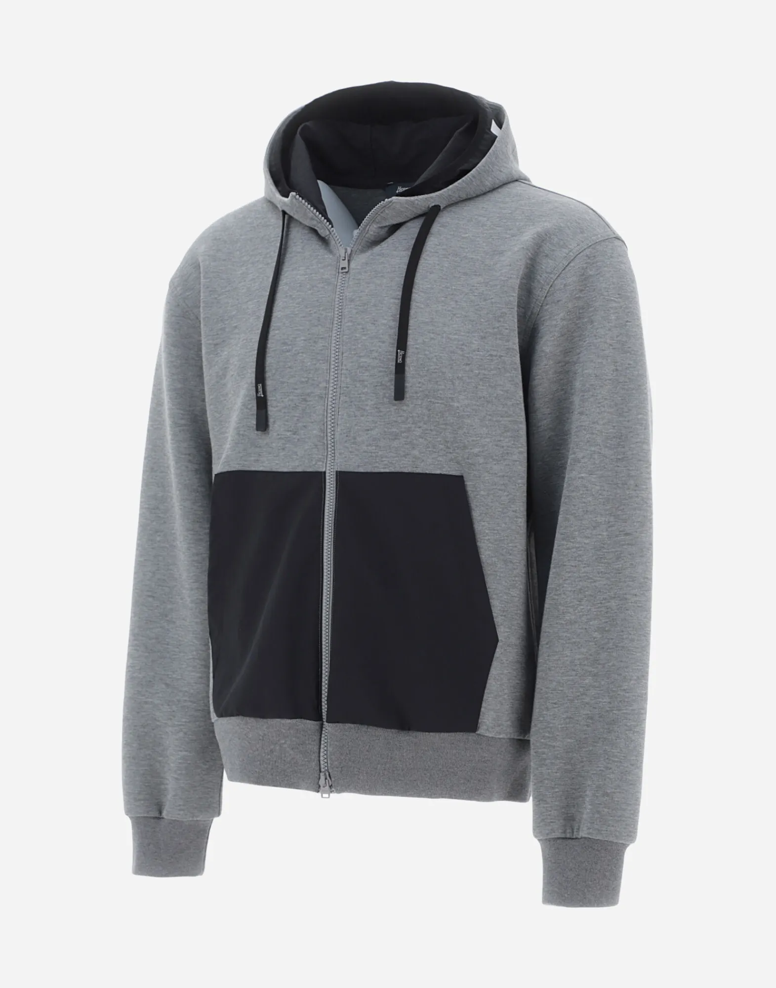 Herno Bomber-Sweatshirt Aus Soft Scuba & Plaster