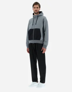 Herno Bomber-Sweatshirt Aus Soft Scuba & Plaster