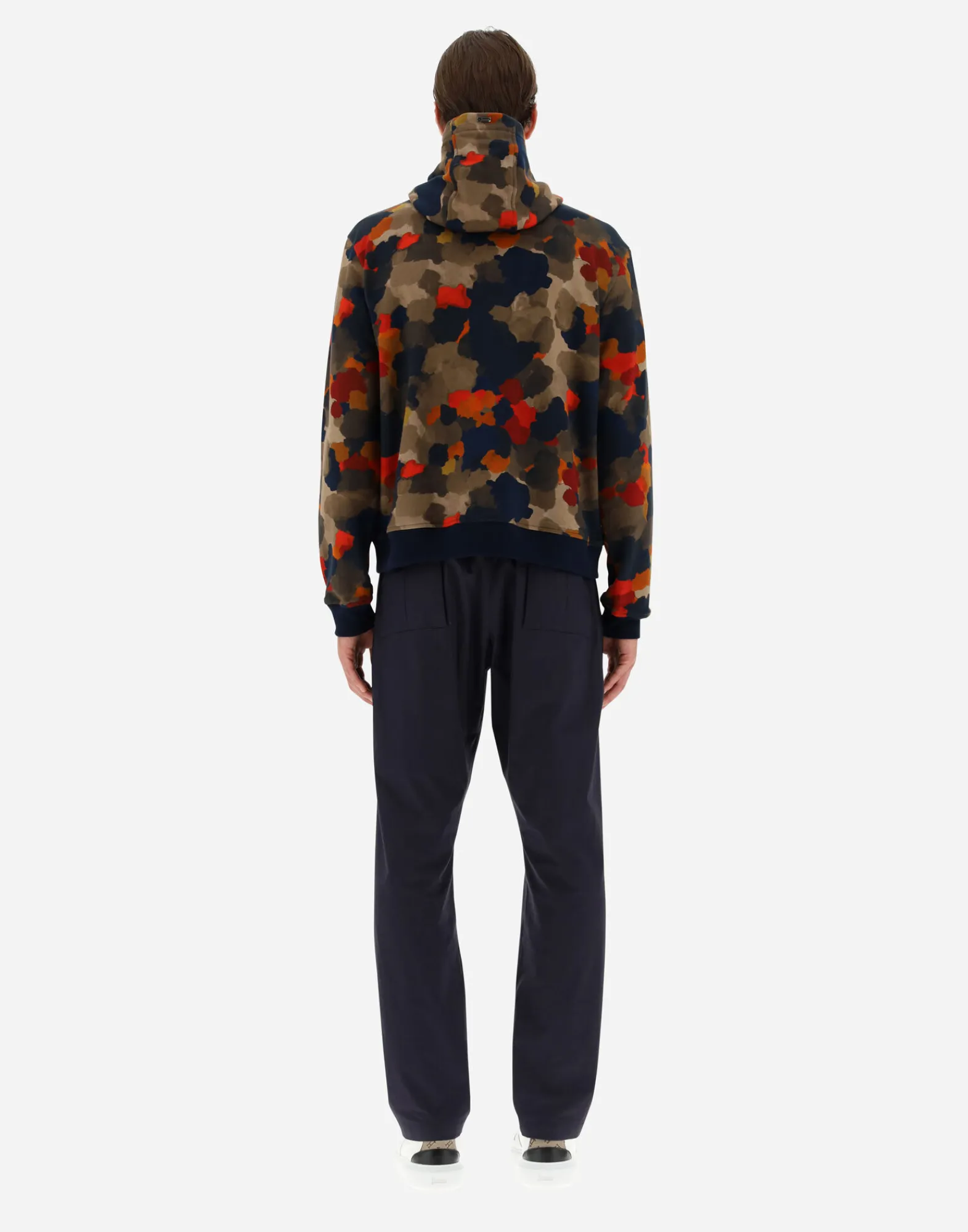 Herno Sweatshirts & Strickjacken-Sweatshirt Aus Spring Camo Sweater
