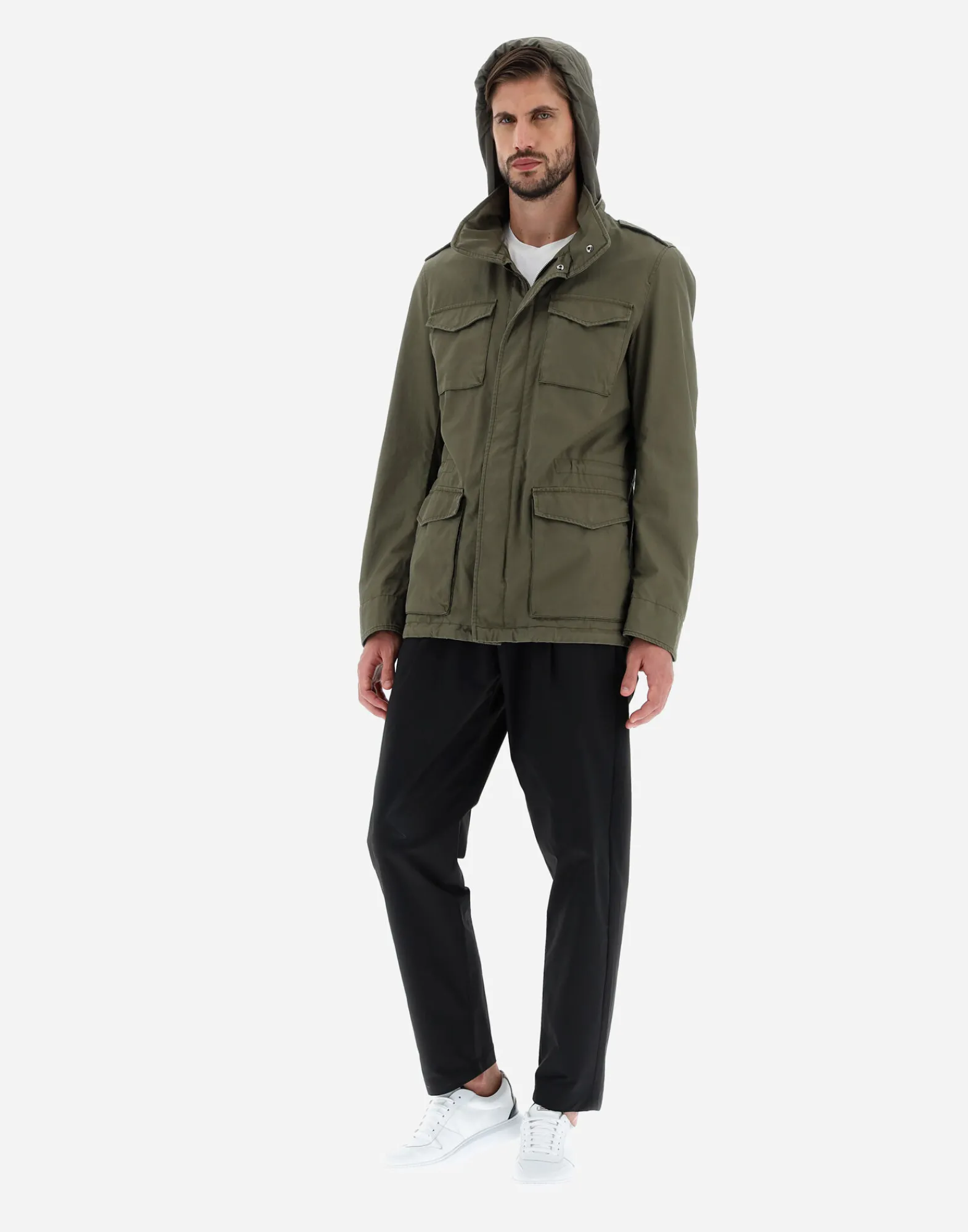 Herno Feldjacke-Tigri Washed Feldjacke