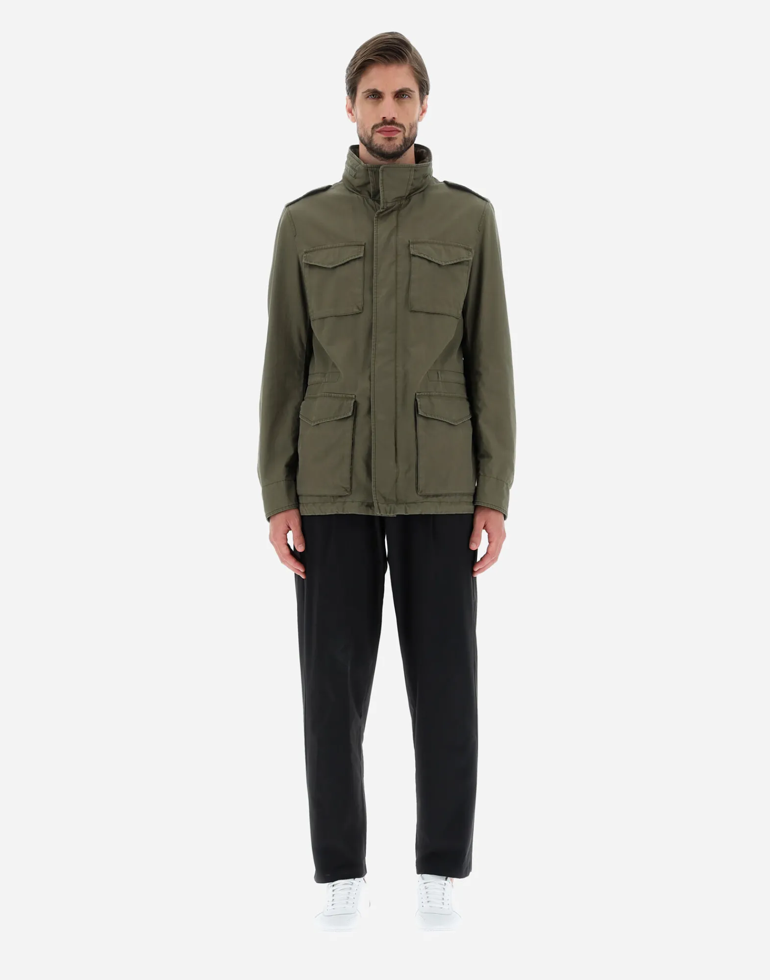 Herno Feldjacke-Tigri Washed Feldjacke