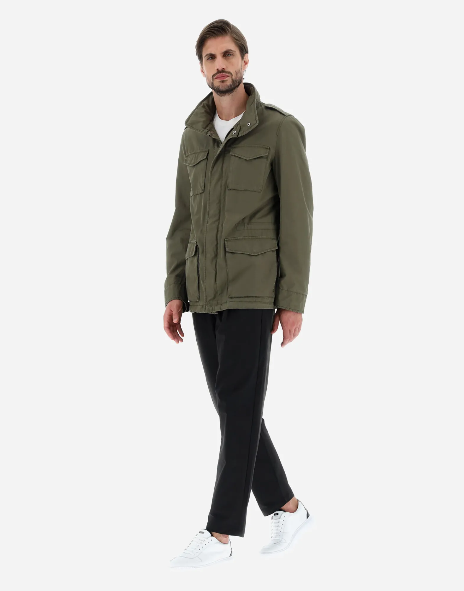 Herno Feldjacke-Tigri Washed Feldjacke