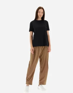 Herno T-Shirts-T-Shirt Aus Chic Cotton Jersey & New Techno Taft
