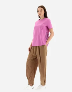Herno T-Shirts-T-Shirt Aus Chic Cotton Jersey & New Techno Taft