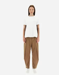 Herno T-Shirts-T-Shirt Aus Chic Cotton Jersey & New Techno Taft