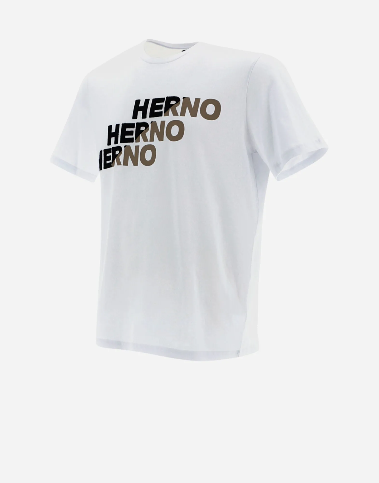 Herno T-Shirt & Polo-Shirts-T-Shirt Aus Compact Jersey