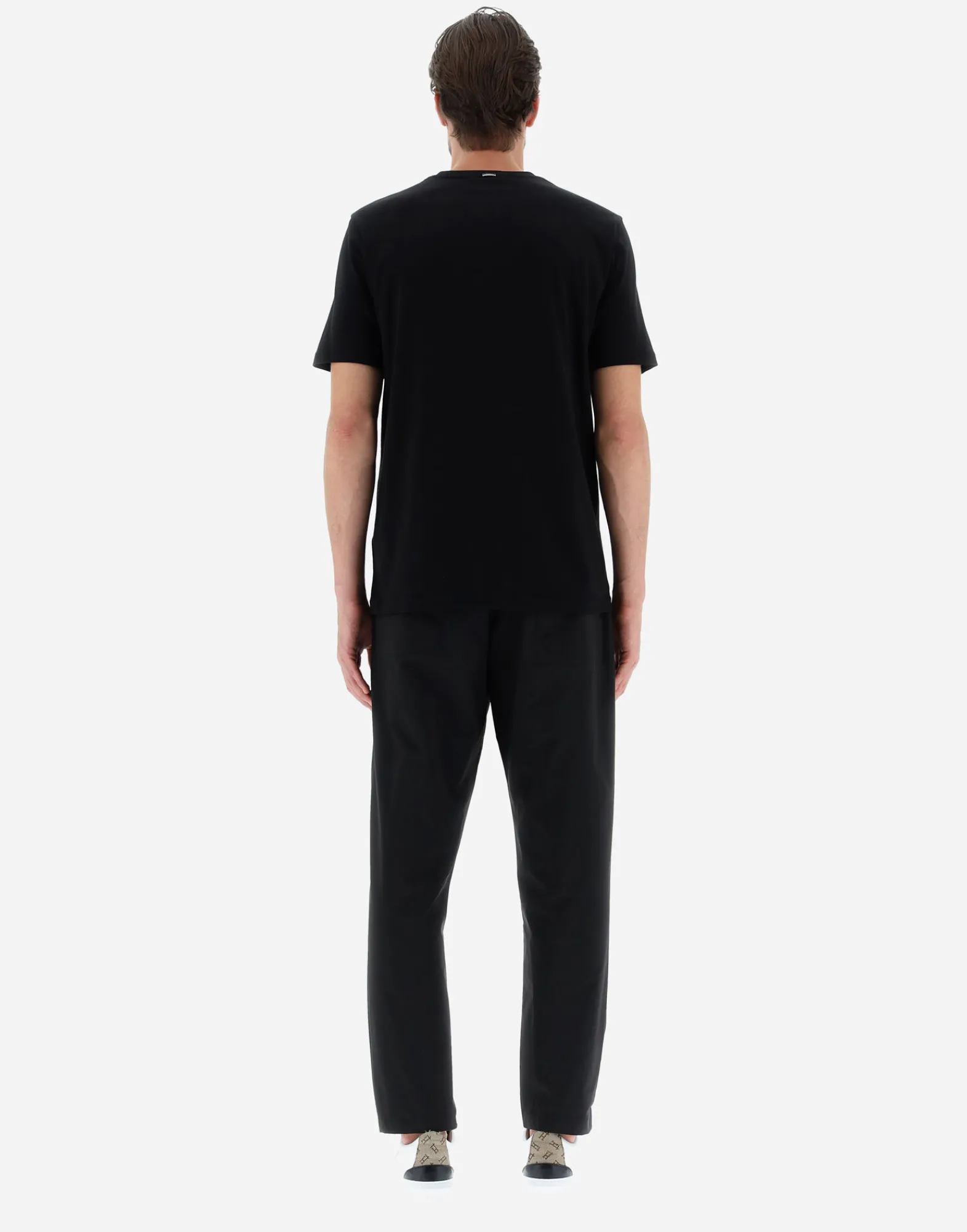 Herno T-Shirt & Polo-Shirts-T-Shirt Aus Compact Jersey