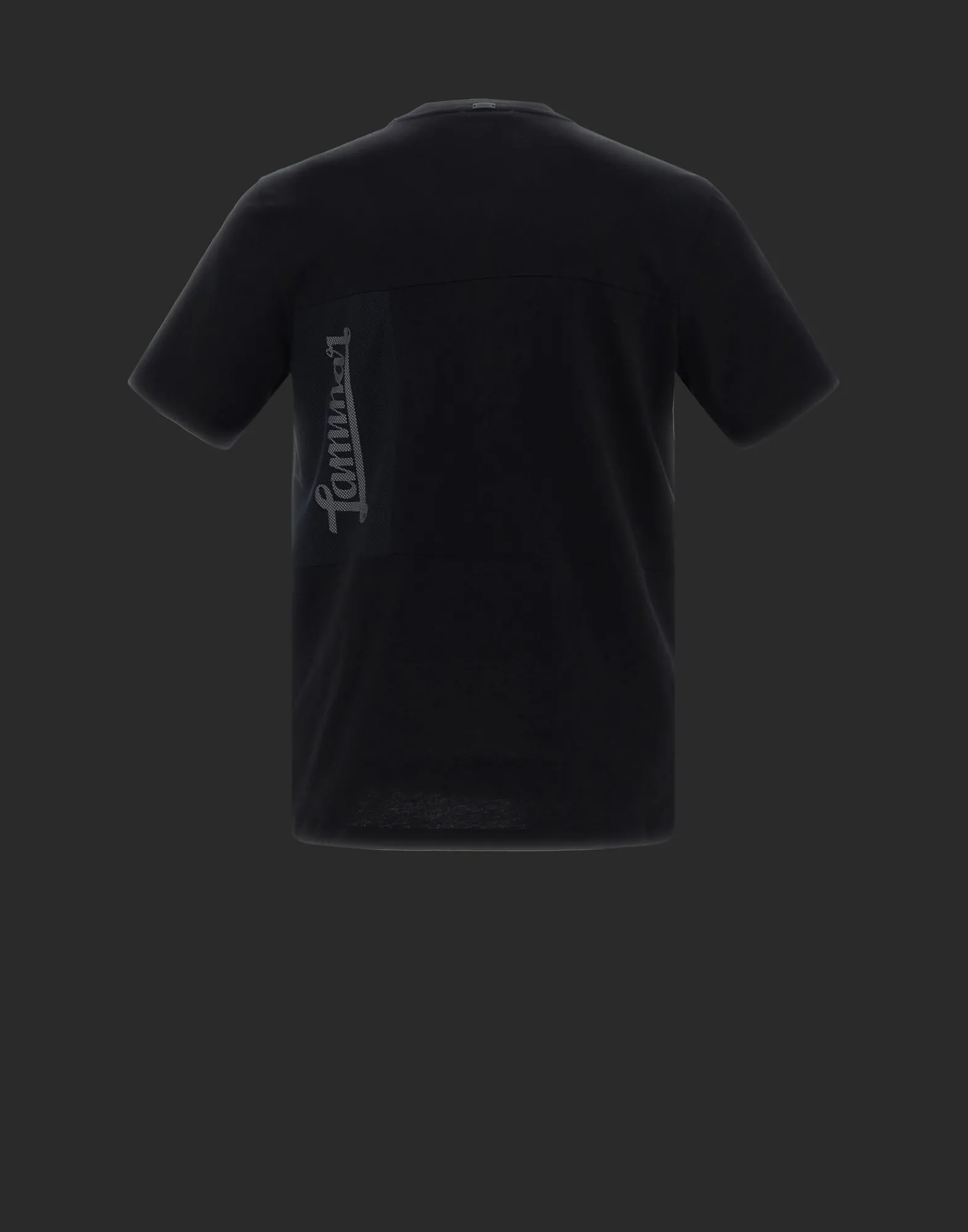 Herno T-Shirt & Polo-Shirts-T-Shirt Aus Compact Jersey Und Light Mesh