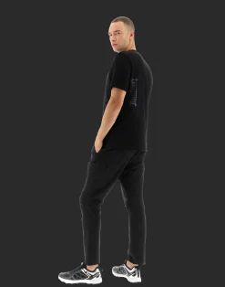 Herno T-Shirt & Polo-Shirts-T-Shirt Aus Compact Jersey Und Light Mesh