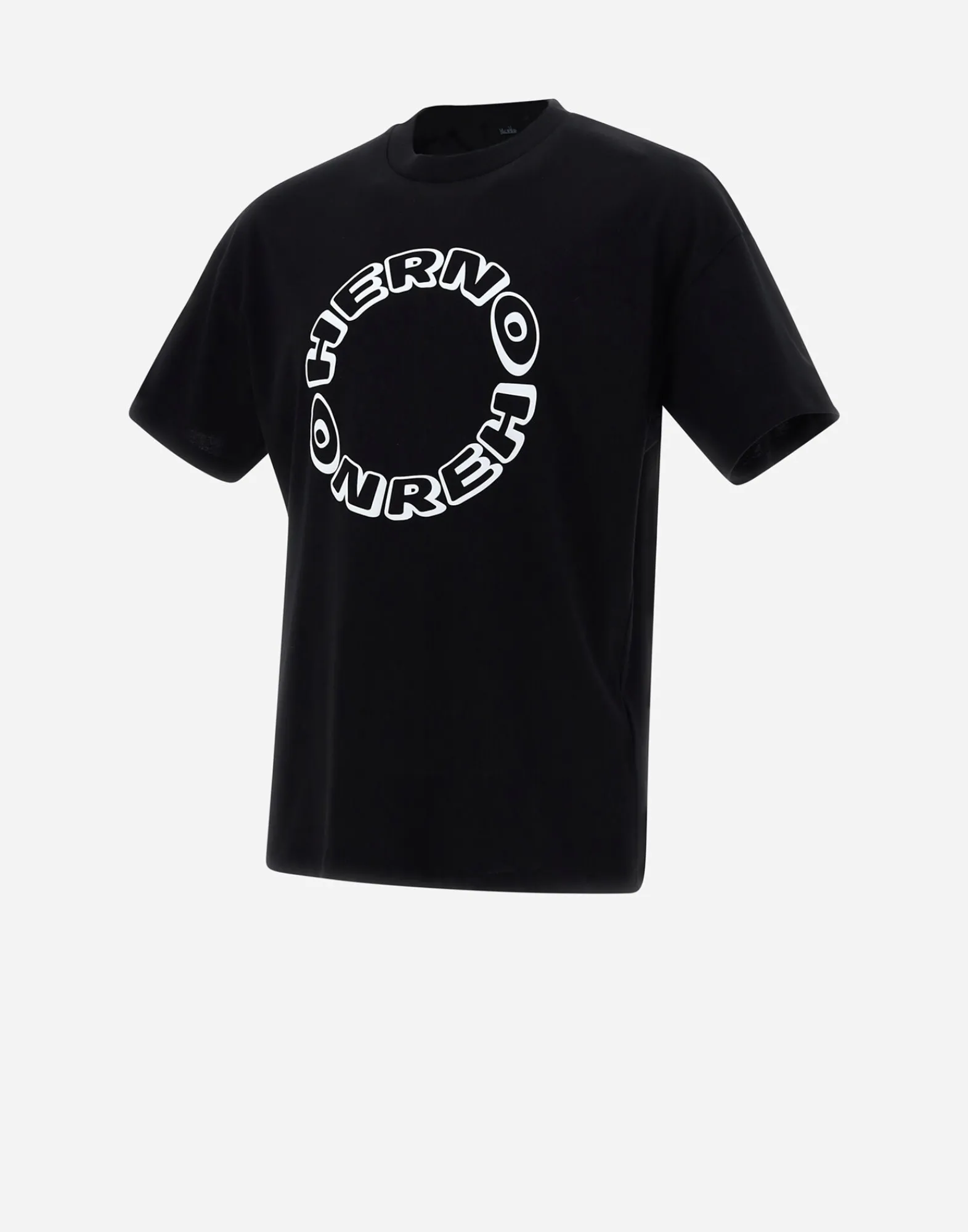 Herno T-Shirt & Polo-Shirts-T-Shirt Aus Compact Jersey