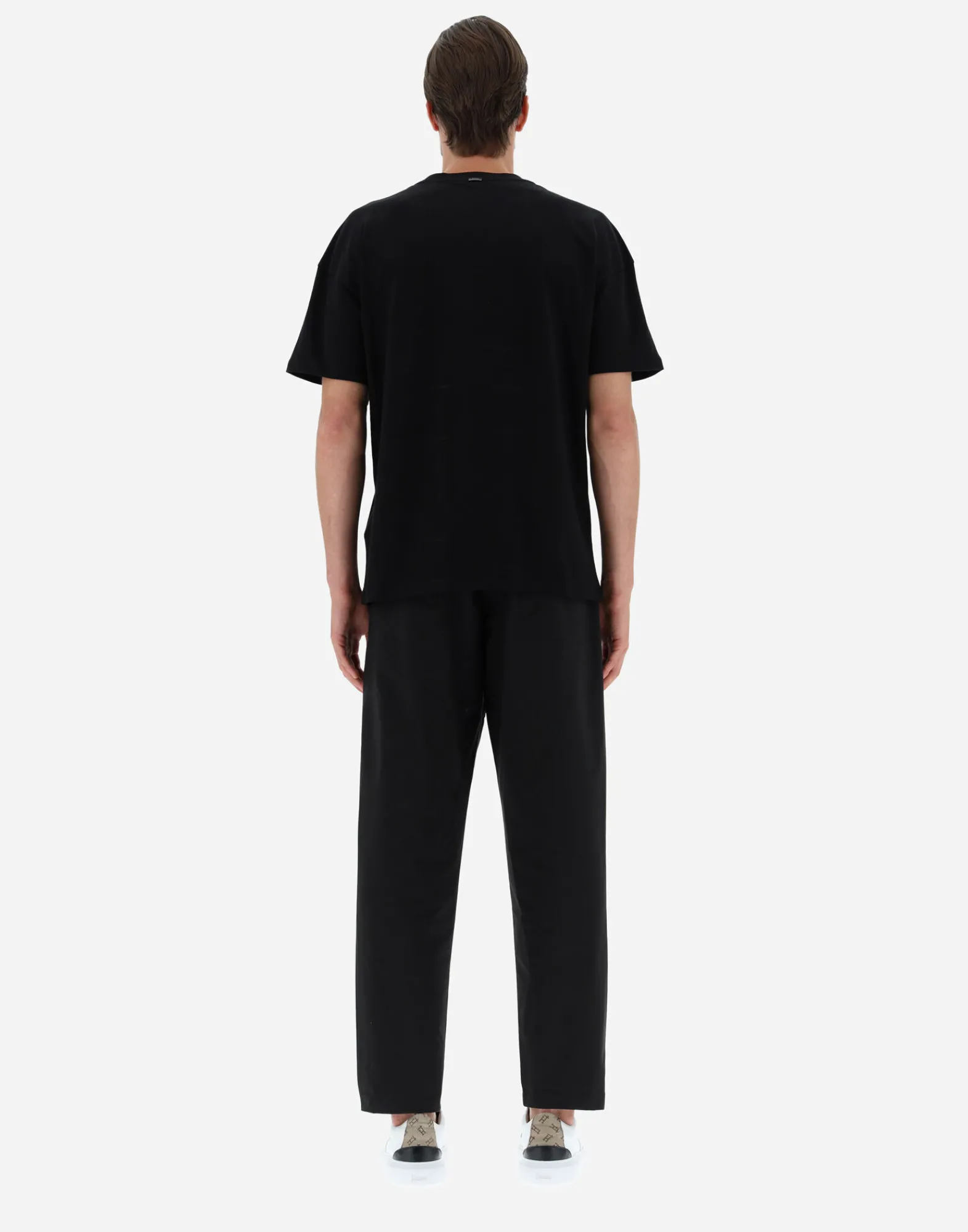 Herno T-Shirt & Polo-Shirts-T-Shirt Aus Compact Jersey