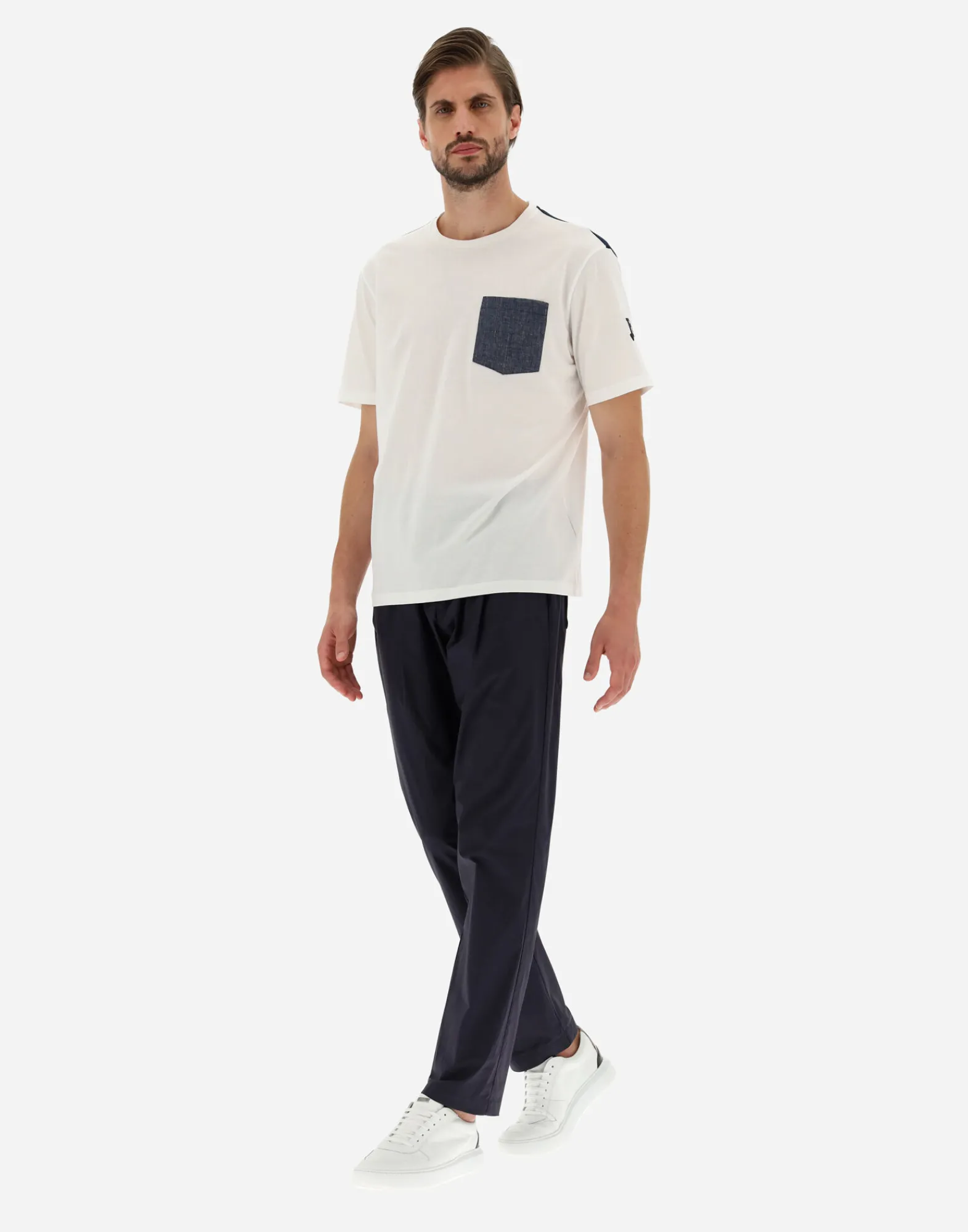 Herno T-Shirt & Polo-Shirts-T-Shirt Aus Cotton Jersey