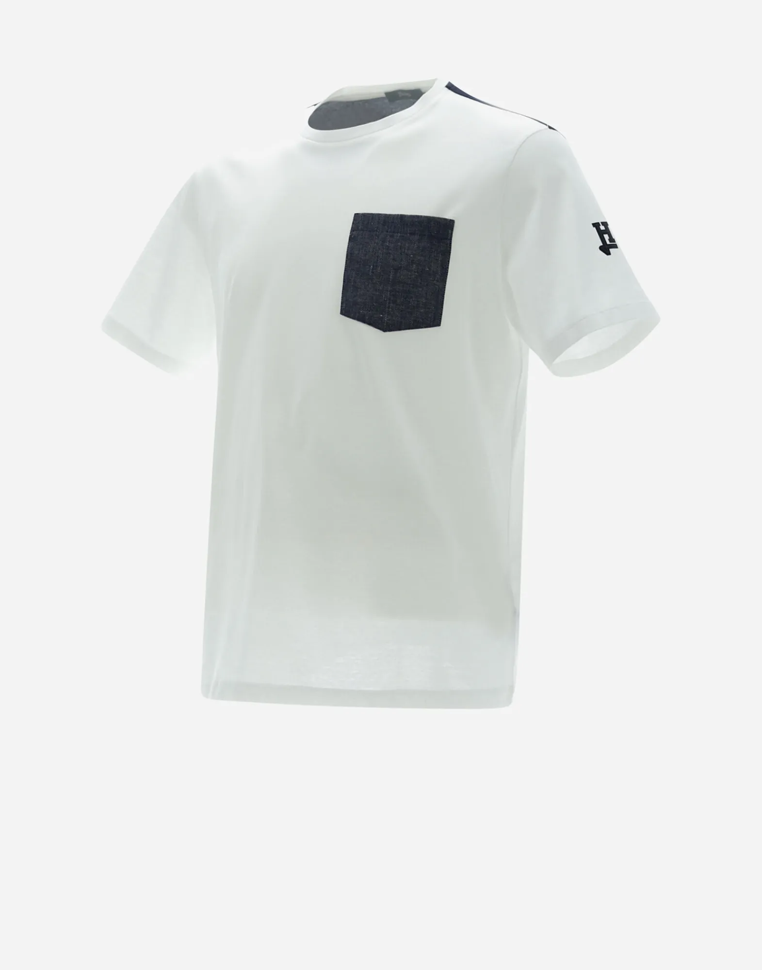Herno T-Shirt & Polo-Shirts-T-Shirt Aus Cotton Jersey
