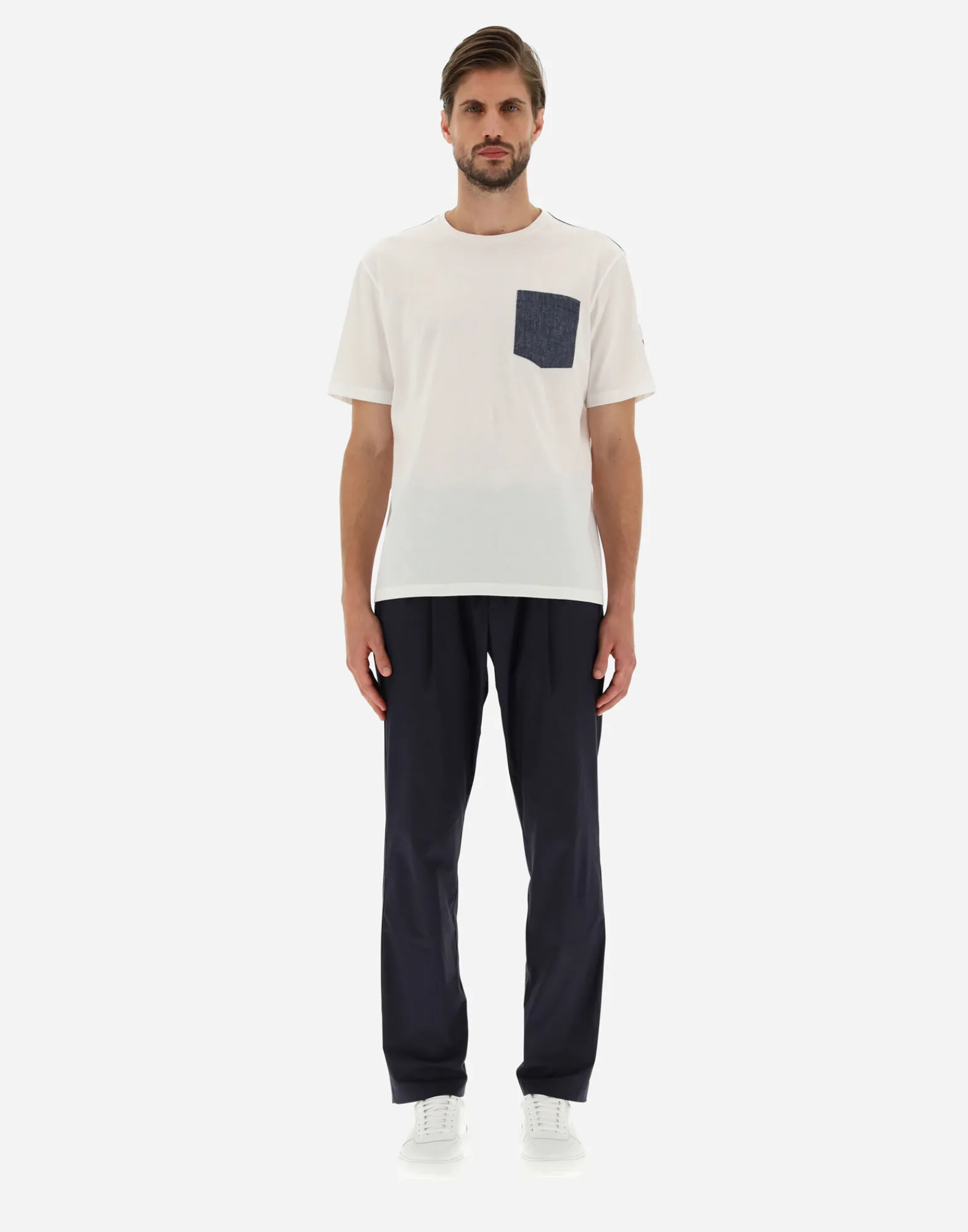 Herno T-Shirt & Polo-Shirts-T-Shirt Aus Cotton Jersey