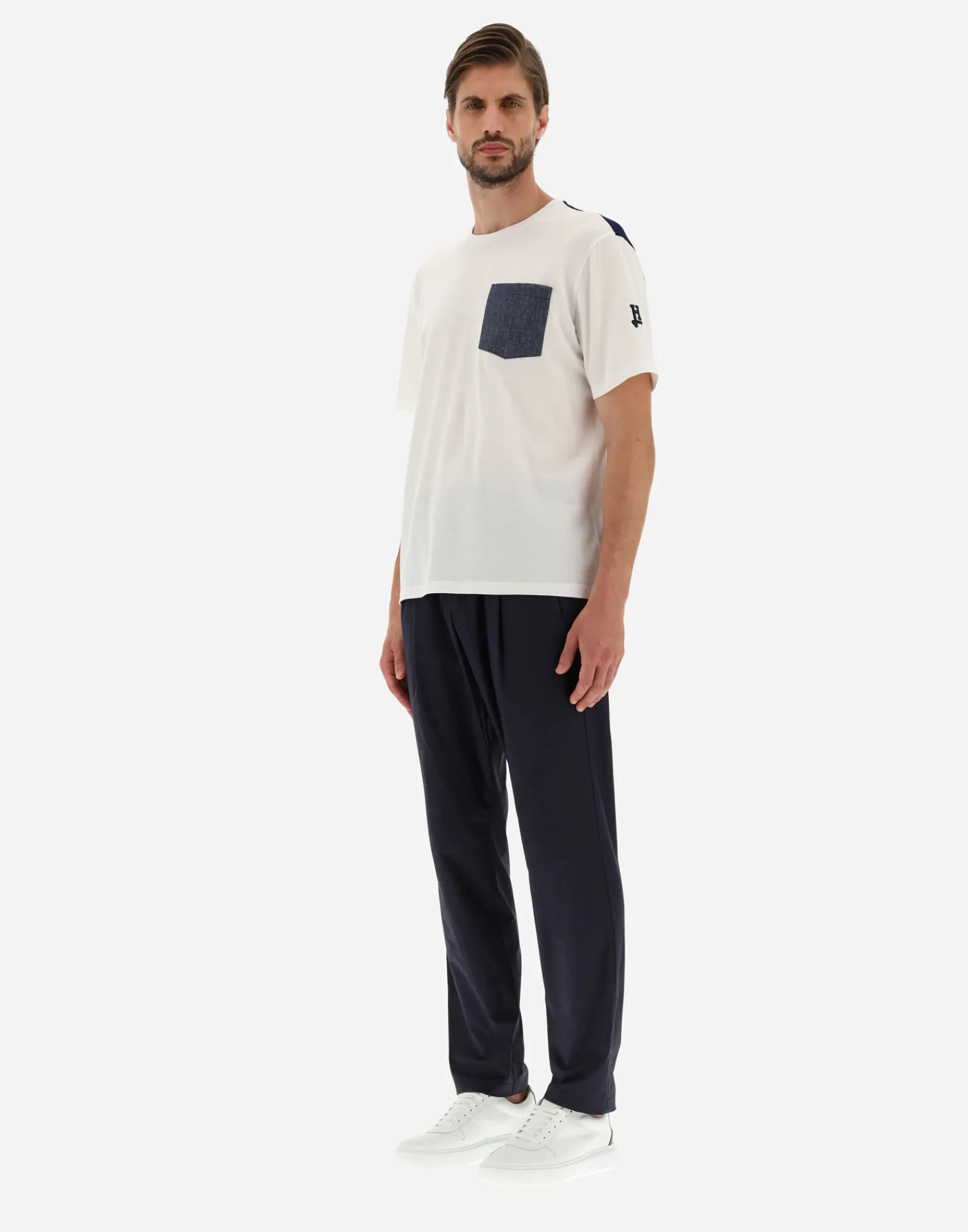 Herno T-Shirt & Polo-Shirts-T-Shirt Aus Cotton Jersey