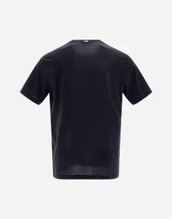 Herno T-Shirt & Polo-Shirts-T-Shirt Aus Crepe-Jersey