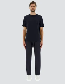 Herno T-Shirt & Polo-Shirts-T-Shirt Aus Crepe-Jersey