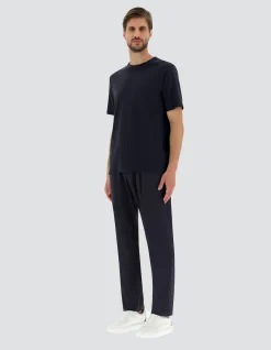 Herno T-Shirt & Polo-Shirts-T-Shirt Aus Crepe-Jersey