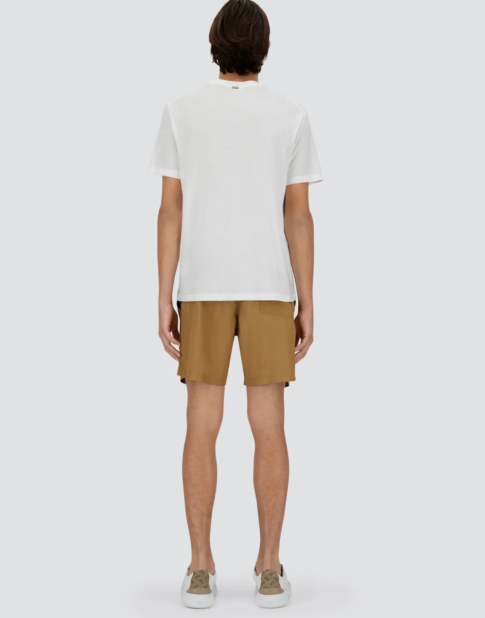 Herno T-Shirt & Polo-Shirts-T-Shirt Aus Crepe-Jersey