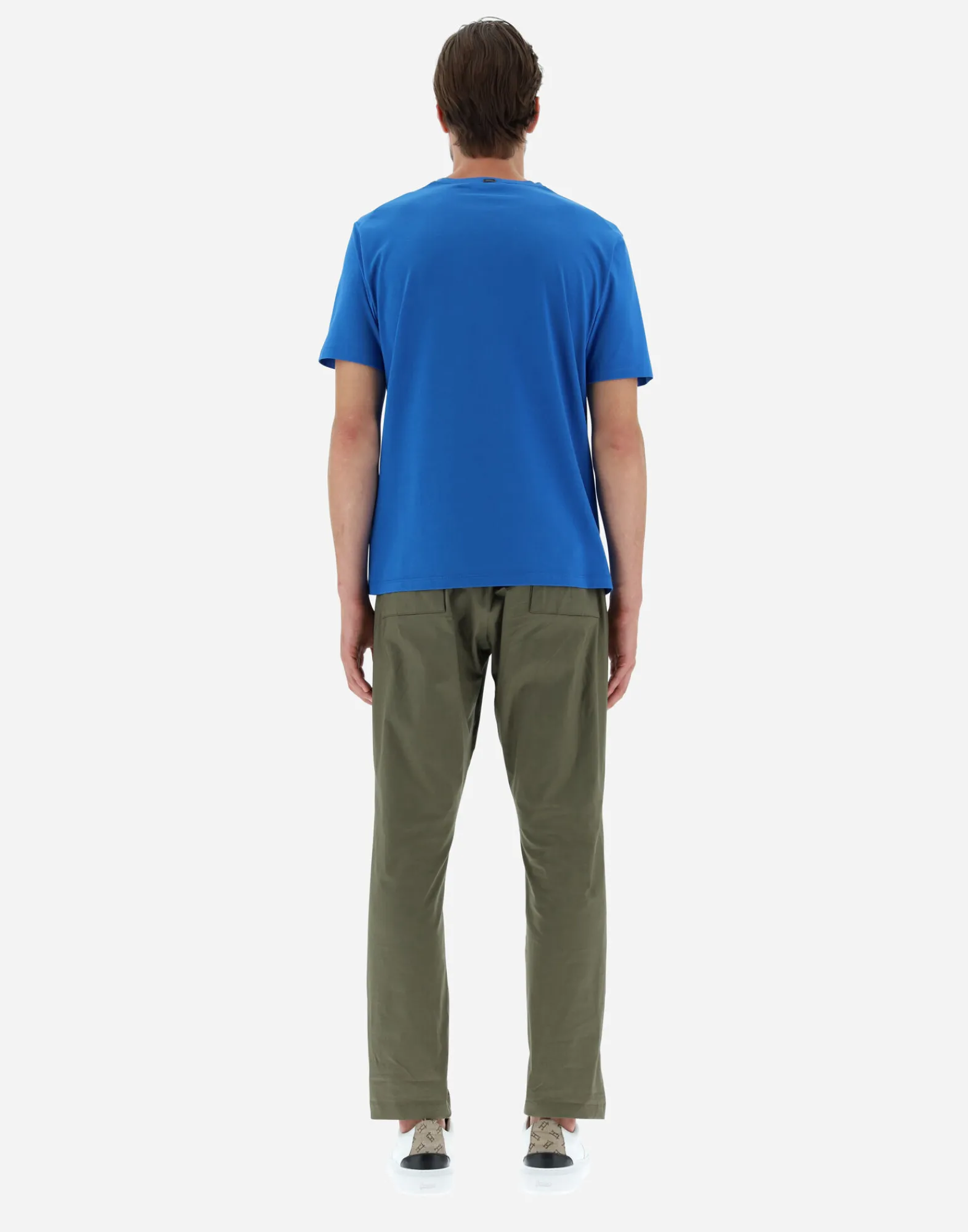 Herno T-Shirt & Polo-Shirts-T-Shirt Aus Crepe-Jersey