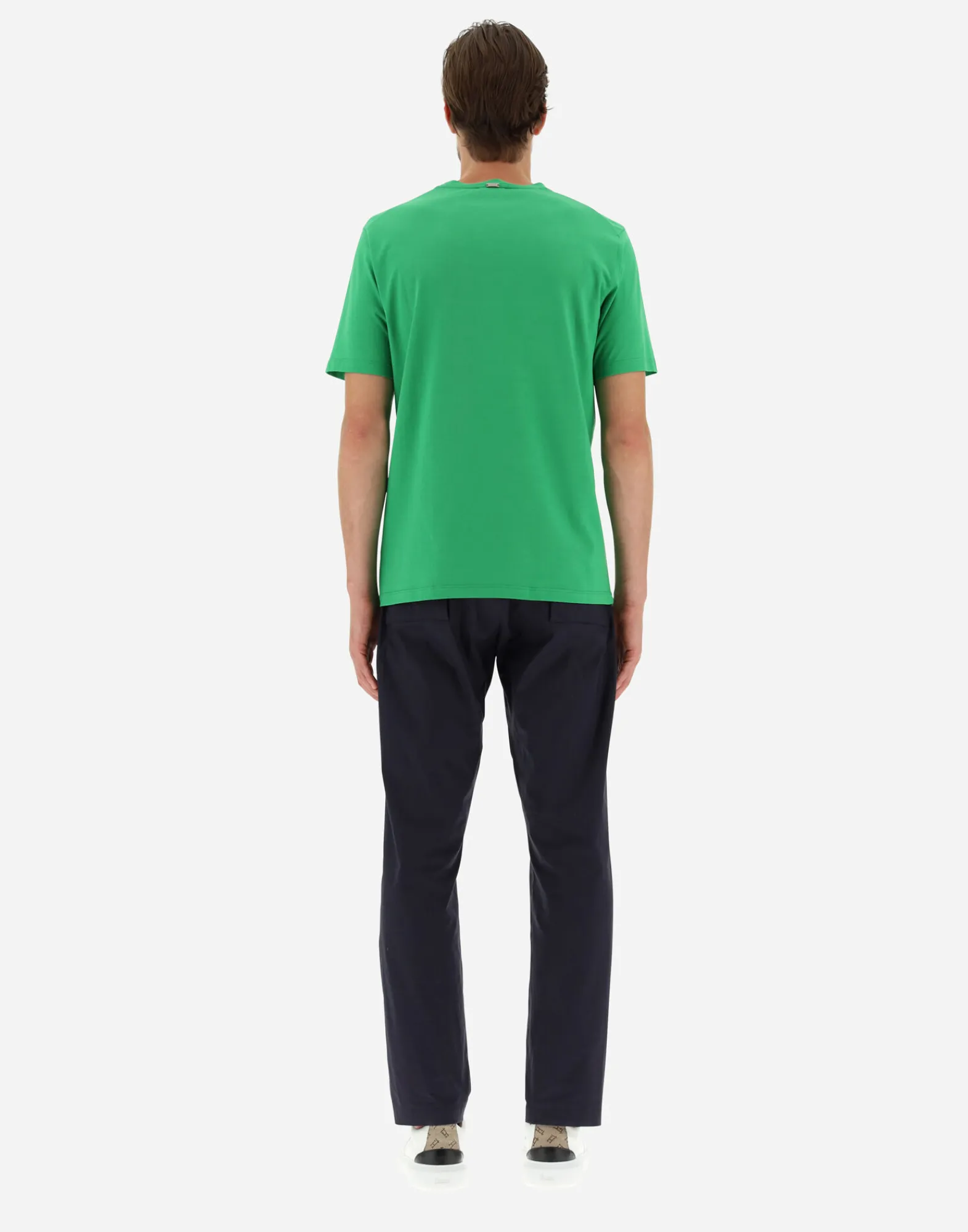 Herno T-Shirt & Polo-Shirts-T-Shirt Aus Crepe-Jersey