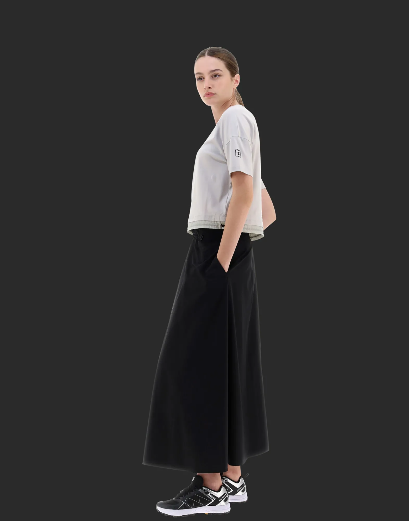 Herno T-Shirts-T-Shirt Aus Dynamic Interlock Und Light Opalescent