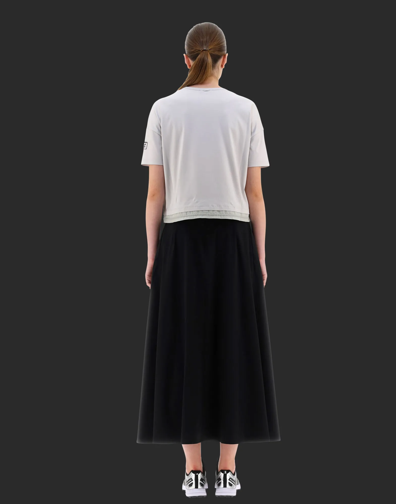 Herno T-Shirts-T-Shirt Aus Dynamic Interlock Und Light Opalescent