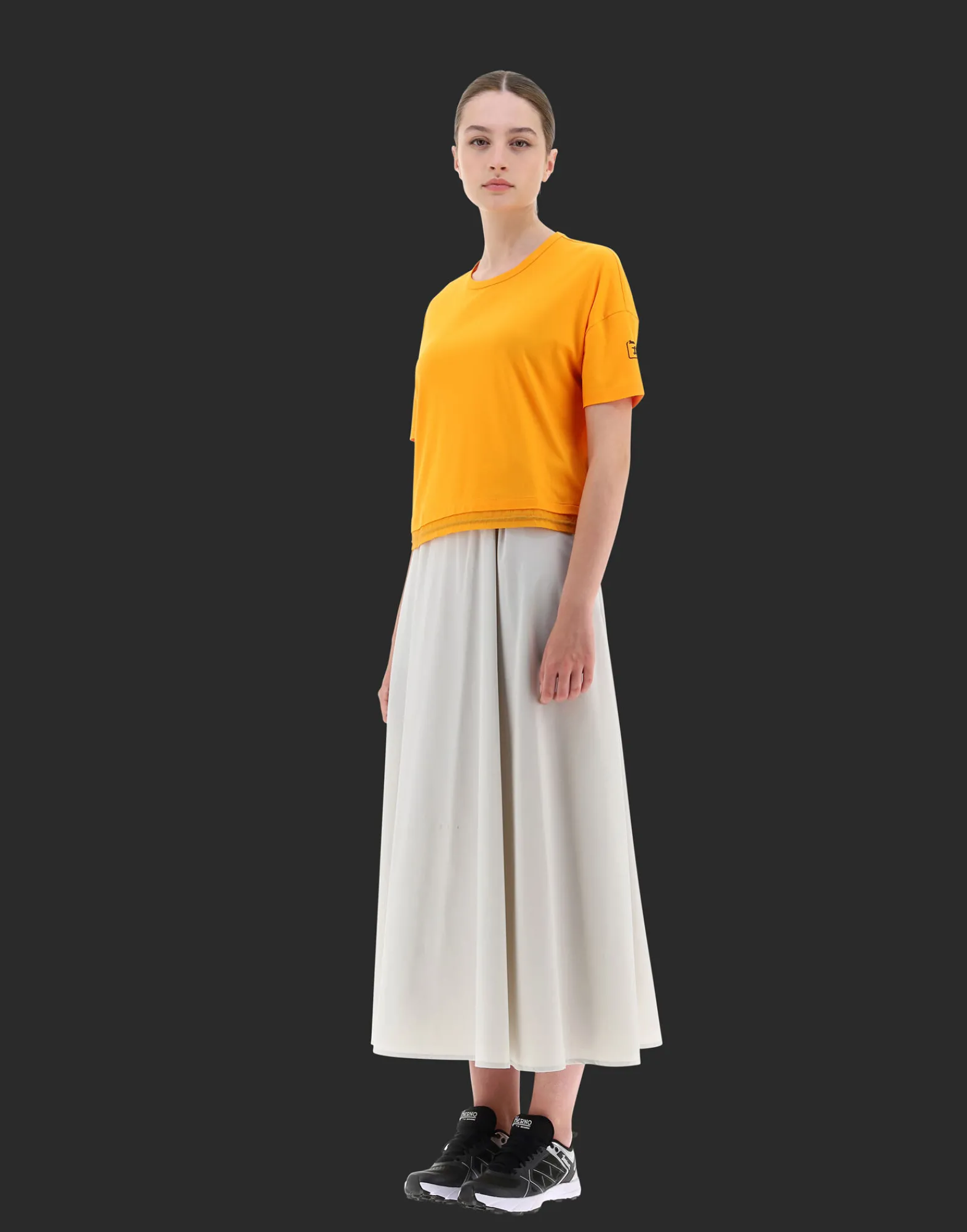Herno T-Shirts-T-Shirt Aus Dynamic Interlock Und Light Opalescent