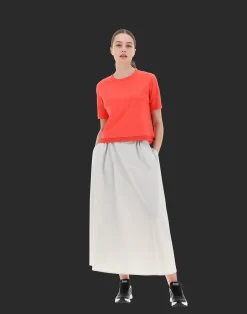 Herno T-Shirts-T-Shirt Aus Dynamic Interlock Und Light Opalescent