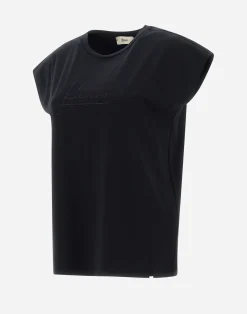 Herno T-Shirts-T-Shirt Aus Interlock-Jersey Mit Strass