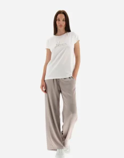 Herno T-Shirts-T-Shirt Aus Interlock-Jersey Mit Strass