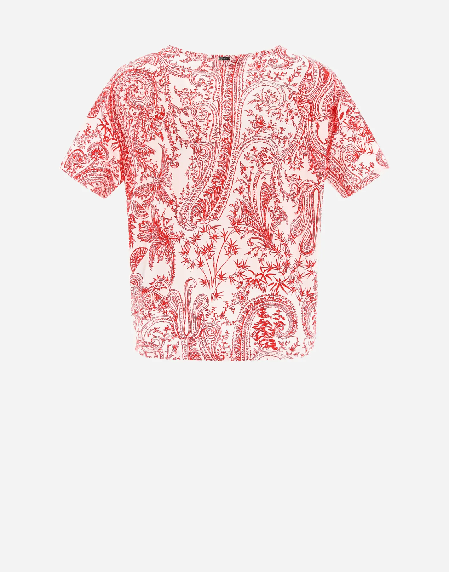 Herno T-Shirts-T-Shirt Aus Oriental Fancy Jersey