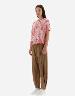 Herno T-Shirts-T-Shirt Aus Oriental Fancy Jersey