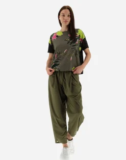 Herno T-Shirts-T-Shirt Aus Safari Patch Jersey