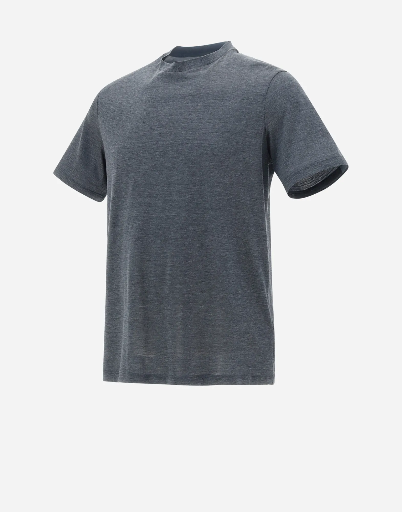 Herno T-Shirt & Polo-Shirts-T-Shirt Aus Seidenjersey