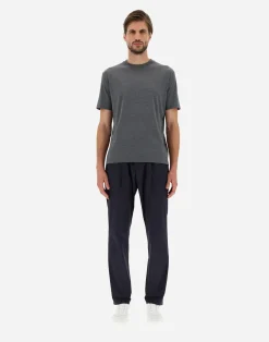 Herno T-Shirt & Polo-Shirts-T-Shirt Aus Seidenjersey