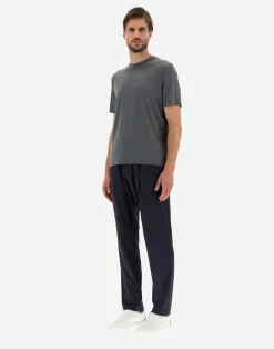 Herno T-Shirt & Polo-Shirts-T-Shirt Aus Seidenjersey