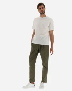 Herno T-Shirt & Polo-Shirts-T-Shirt Aus Superfine Cotton Stretch