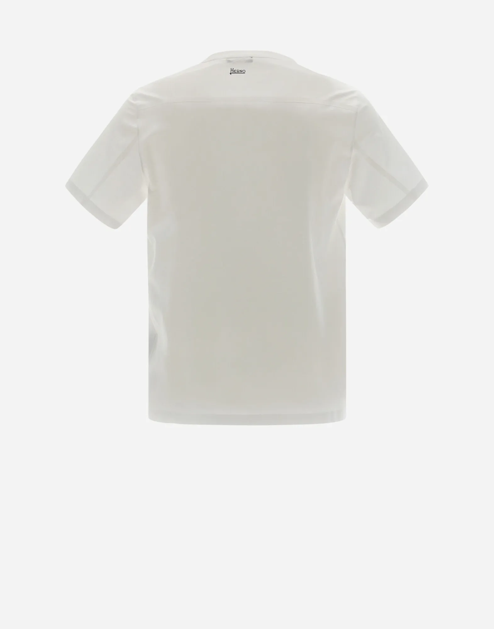 Herno T-Shirt & Polo-Shirts-T-Shirt Aus Superfine Cotton Stretch