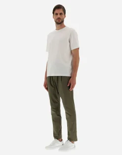 Herno T-Shirt & Polo-Shirts-T-Shirt Aus Superfine Cotton Stretch