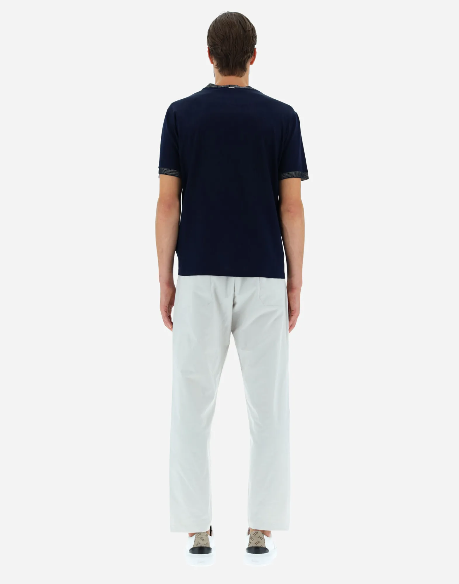 Herno T-Shirt & Polo-Shirts-T-Shirt Aus Superfine Cotton
