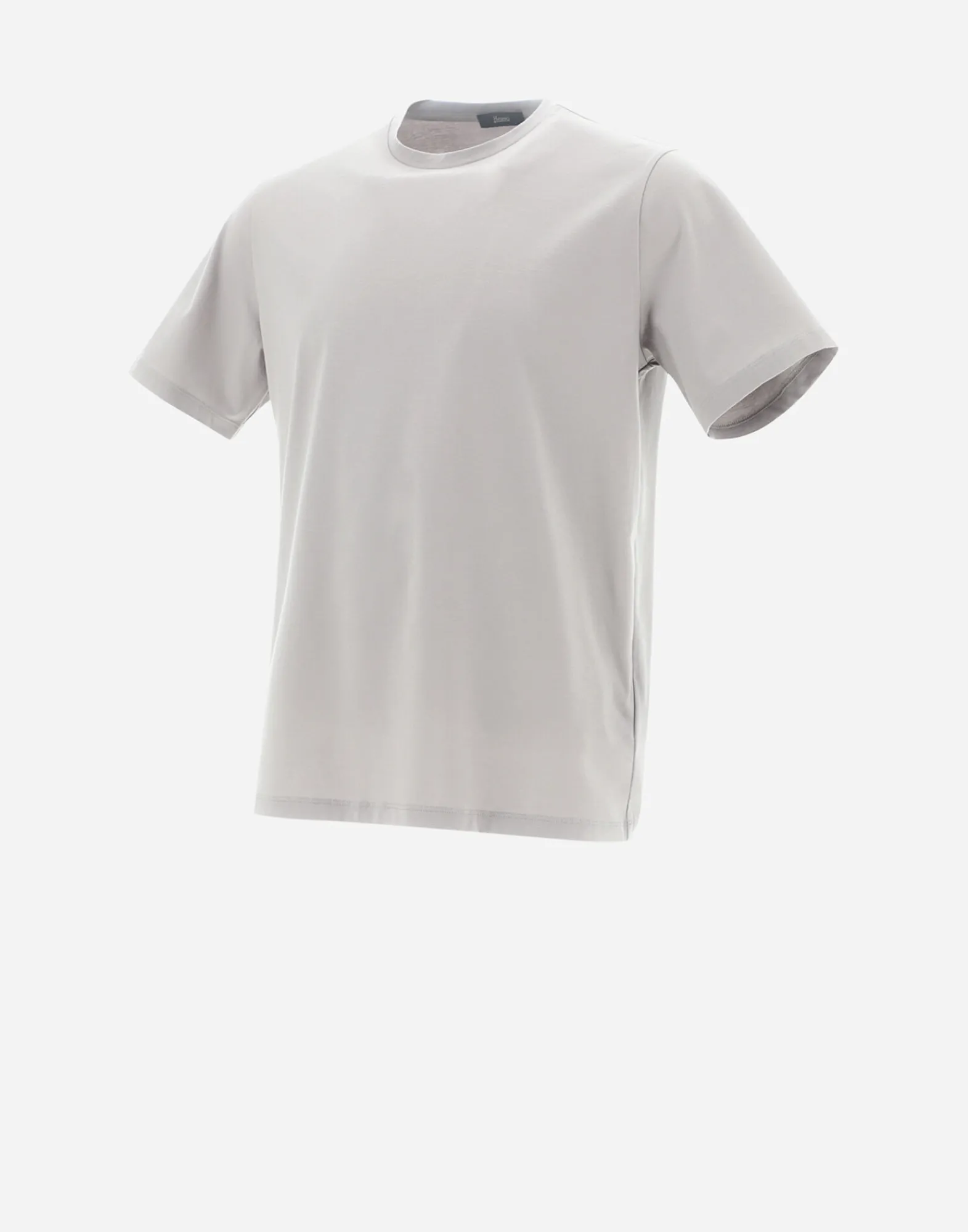 Herno T-Shirt & Polo-Shirts-T-Shirt Aus Superfine Cotton Stretch