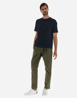 Herno T-Shirt & Polo-Shirts-T-Shirt Aus Superfine Cotton Stretch